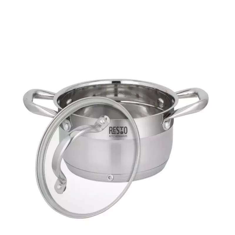 Resto Kitchenware Rigel 1.9 L Round Stainless Steel