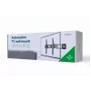 TV wall mount Gembird WM-55ST-03 for 32–55 inch screens, VESA up to 400x400, tilt -18°/5°, swivel ±90°, max load 35 kg, black