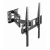 TV wall mount Gembird WM-55ST-03 for 32–55 inch screens, VESA up to 400x400, tilt -18°/5°, swivel ±90°, max load 35 kg, black