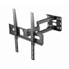 TV wall mount Gembird WM-55ST-03 for 32–55 inch screens, VESA up to 400x400, tilt -18°/5°, swivel ±90°, max load 35 kg, black