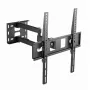 TV wall mount Gembird WM-55ST-03 for 32–55 inch screens, VESA up to 400x400, tilt -18°/5°, swivel ±90°, max load 35 kg, black