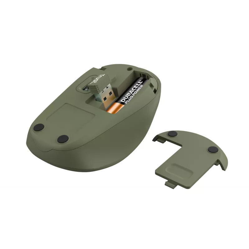 Trust Yvi+ mouse Office Right-hand RF Wireless Optical 1600 DPI
