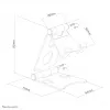 Neomounts DS10-150SL1 Phone stand up to 4.7 inch - foldable - universal