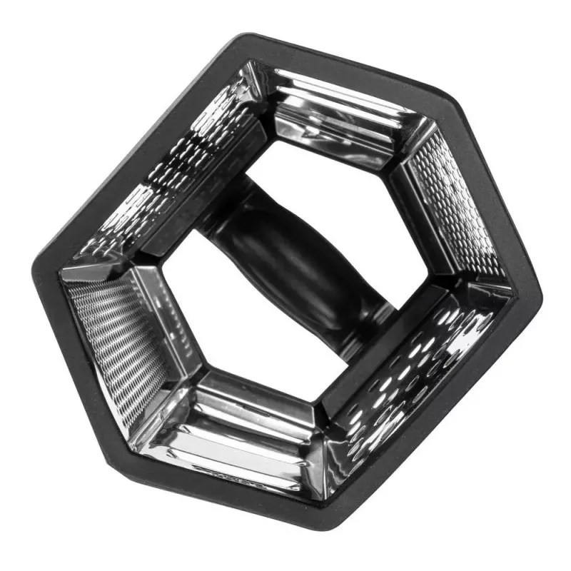 Box grater Resto Kitchenware 95413 Black Stainless steel