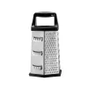 Box grater Resto Kitchenware 95413 Black Stainless steel