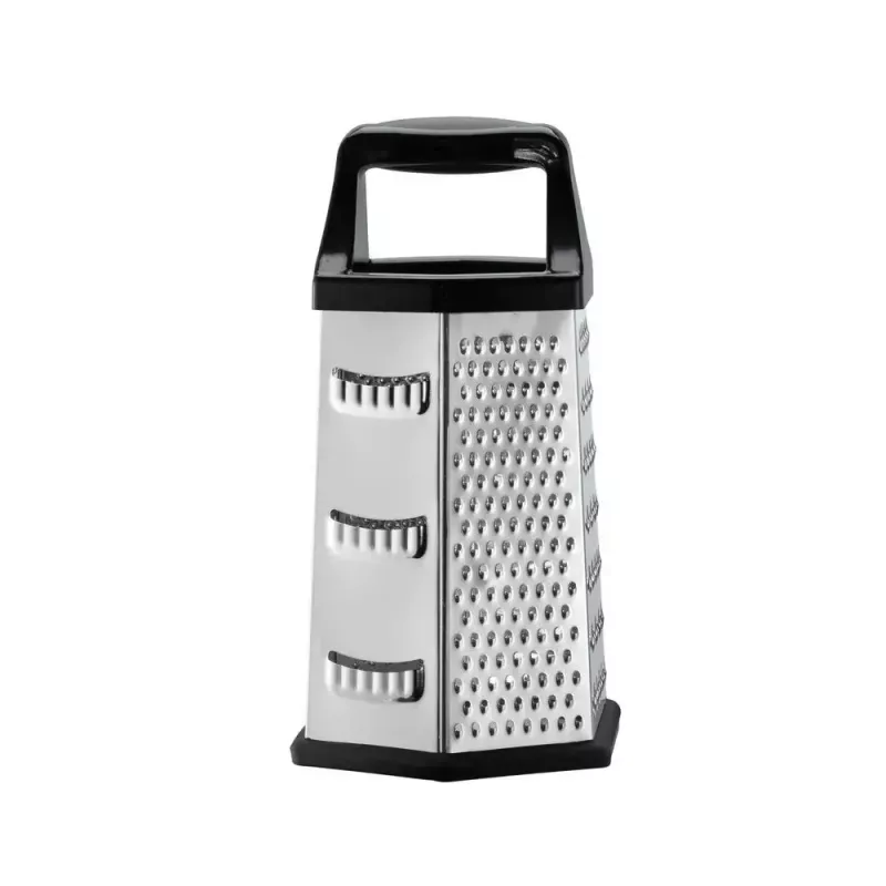 Box grater Resto Kitchenware 95413 Black Stainless steel