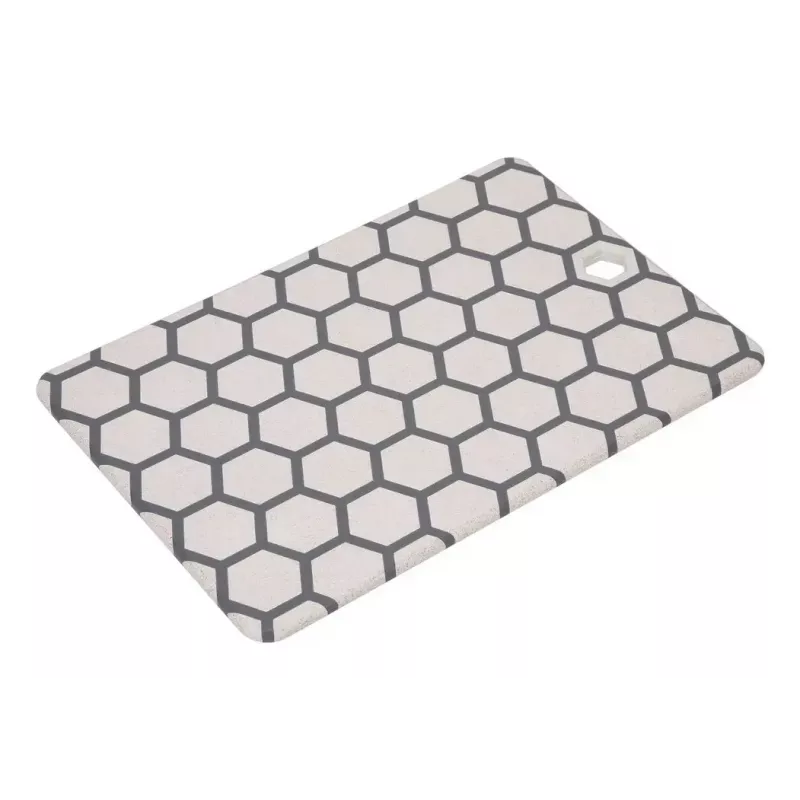 Cutting Board Resto Kitchenware 95403 Rectangular Plastic Grey White