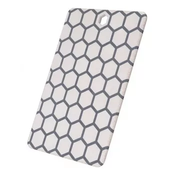 Cutting Board Resto Kitchenware 95403 Rectangular Plastic Grey White