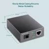 TP-Link 10/100 Mbps RJ45 to 100 Mbps Single-mode SC WDM Bi-Directional Fiber Converter