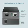 TP-Link 10/100 Mbps RJ45 to 100 Mbps Single-mode SC WDM Bi-Directional Fiber Converter