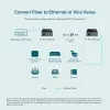 TP-Link 10/100 Mbps RJ45 to 100 Mbps Single-mode SC WDM Bi-Directional Fiber Converter