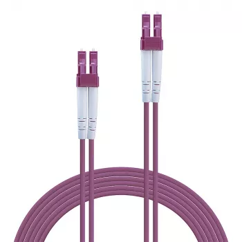 Lindy 5m Fibre Optic Cable LC/LC OM4, 5 m, OM4, LC, LC