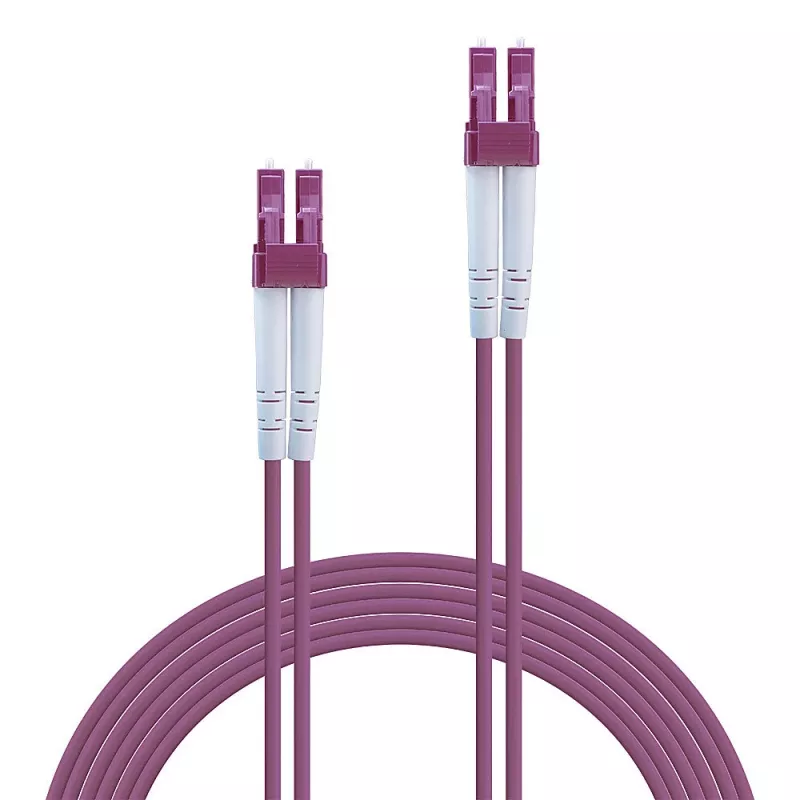 Lindy 5m Fibre Optic Cable LC/LC OM4, 5 m, OM4, LC, LC