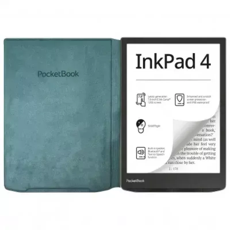 Cover PocketBook HN-FP-PU-743G-SG-WW e-book reader case 7.8 inch Green