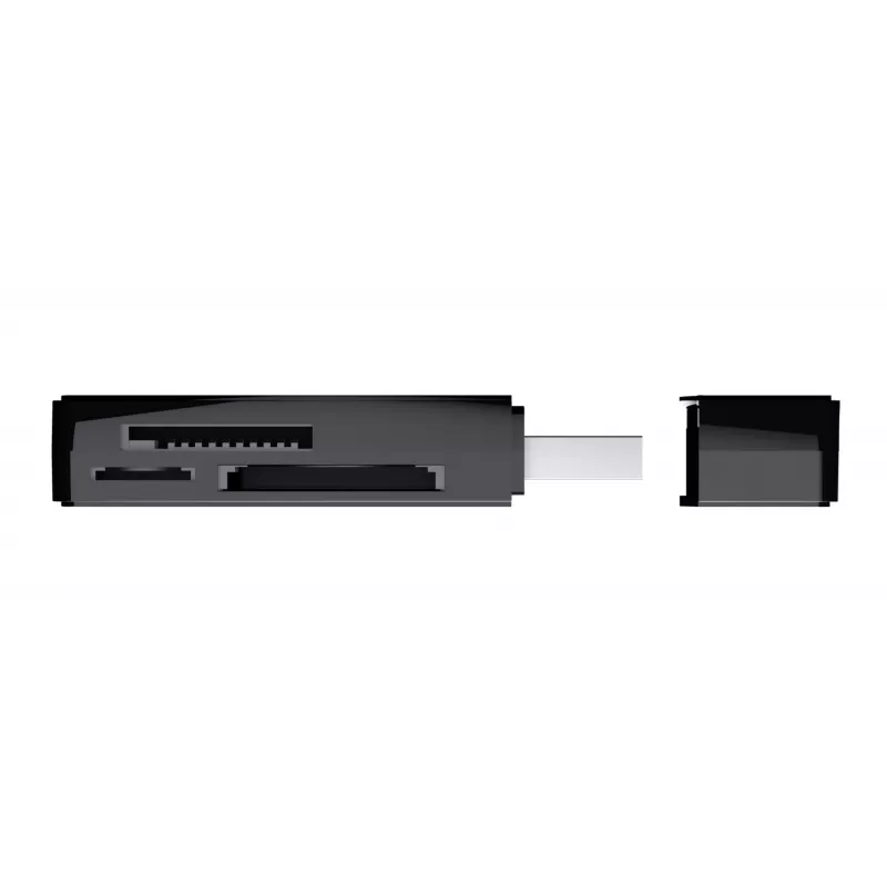 Trust NANGA card reader USB 3.2 Gen 1 (3.1 Gen 1) Type-A Black