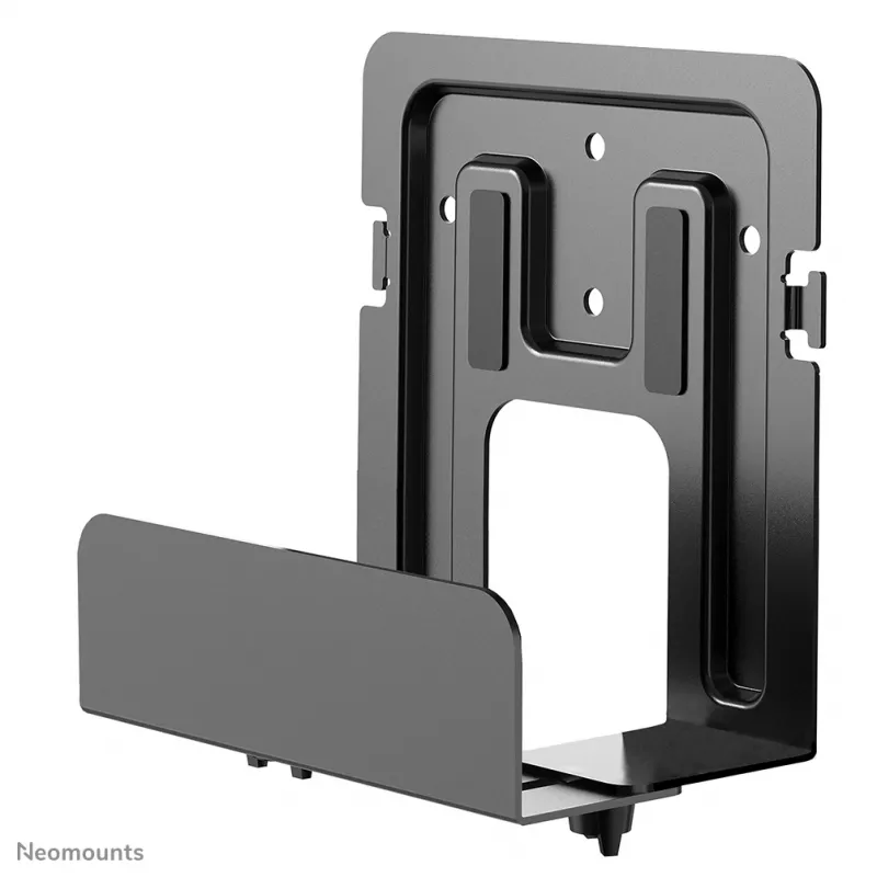 Neomounts AWL-450BL Media player holder - universal, Wall, 5 kg, 47 - 76 mm, Black, Steel, 128 mm