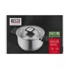 Kitchenware Resto Anser 1.6 L Round Black Stainless Steel