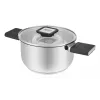 Kitchenware Resto Anser 1.6 L Round Black Stainless Steel