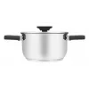Kitchenware Resto Anser 1.6 L Round Black Stainless Steel