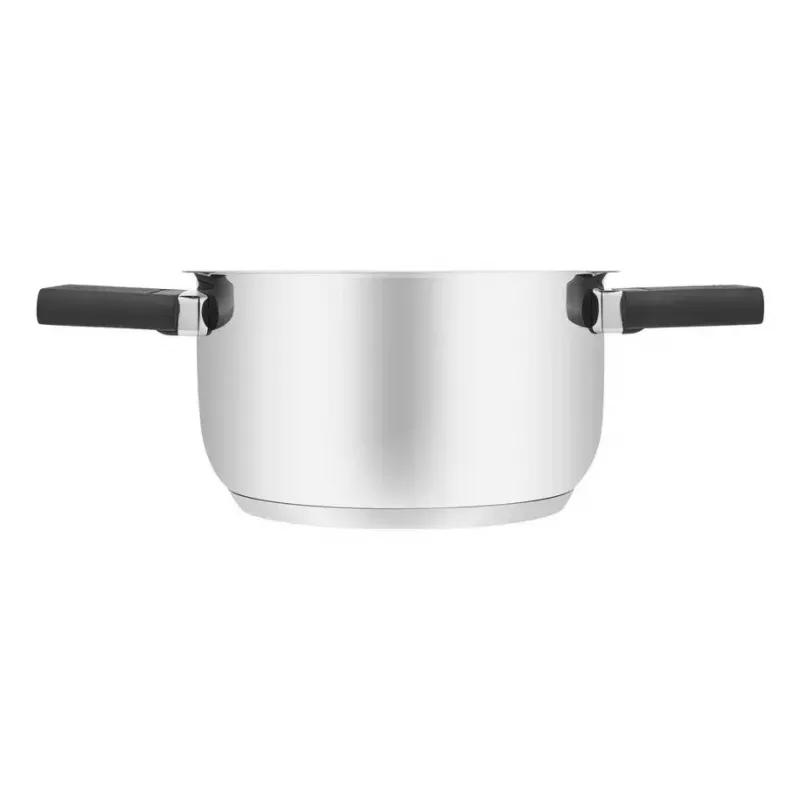 Kitchenware Resto Anser 1.6 L Round Black Stainless Steel