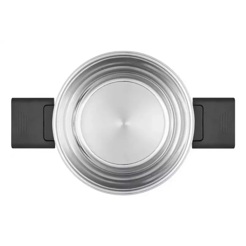 Kitchenware Resto Anser 1.6 L Round Black Stainless Steel