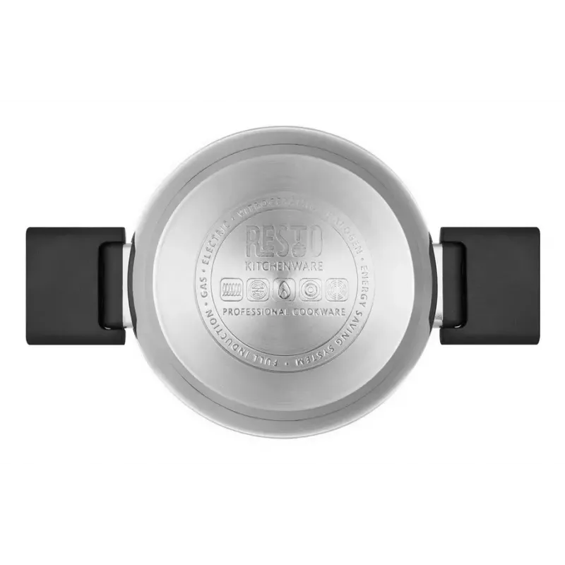 Kitchenware Resto Anser 1.6 L Round Black Stainless Steel