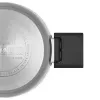 Kitchenware Resto Anser 1.6 L Round Black Stainless Steel