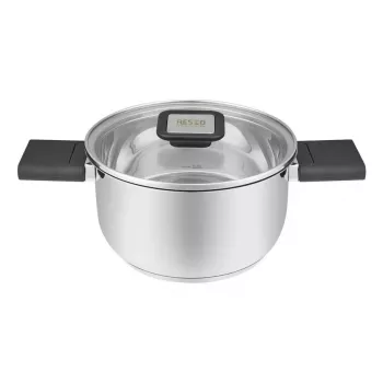 Kitchenware Resto Anser 1.6 L Round Black Stainless Steel