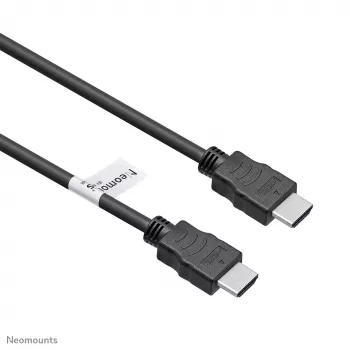 Neomounts HDMI15MM HDMI cable - 5 metres, 5 m, HDMI Type A (Standard), HDMI Type A (Standard), 10.2 Gbit/s, Black