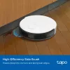Accessory kit for TP-Link Tapo RVA100 robot vacuum — 2 washable HEPA filters, main brush, 2 side brushes (black/white)