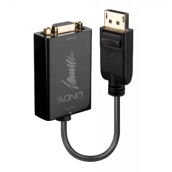 Active Converter Cable Lindy DisplayPort 1.2 to VGA