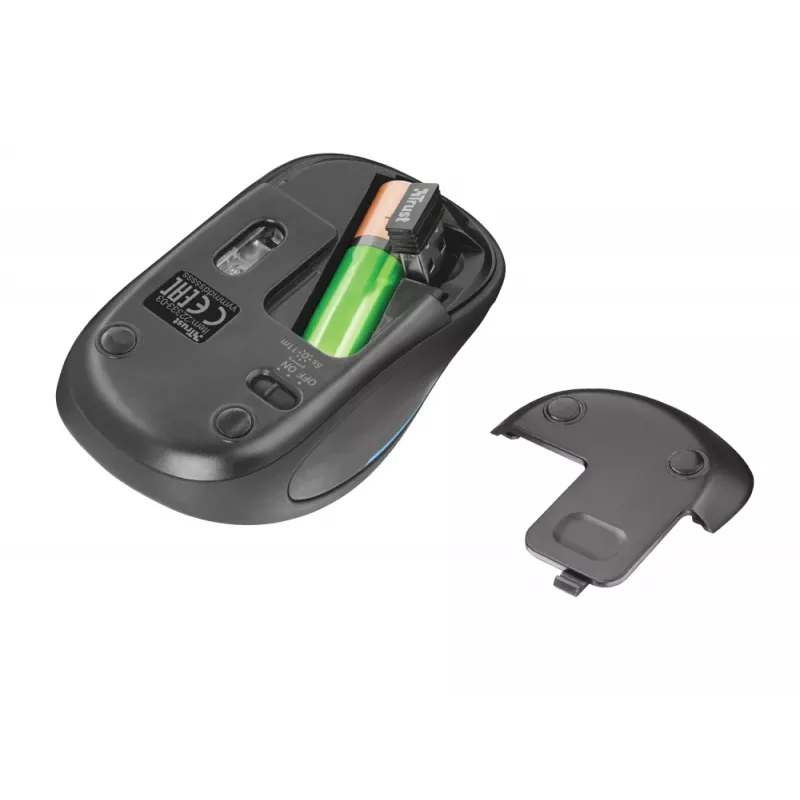 Trust Yvi FX mouse Office Ambidextrous RF Wireless Optical 1600 DPI