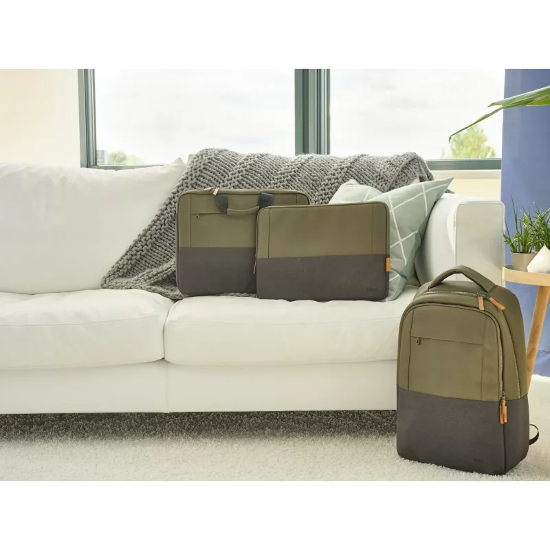 Sleeve case Trust Lisboa 40.6 cm 16 inch Green