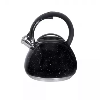 Electric kettle RESTO 90604 — 2.7 L, 2200 W, black, 195×195×240 mm