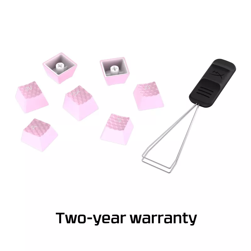 Keyboard cap HyperX Rubber Keycaps Gaming Accessory Kit Pink US layout for HyperX and Cherry MX-style switches