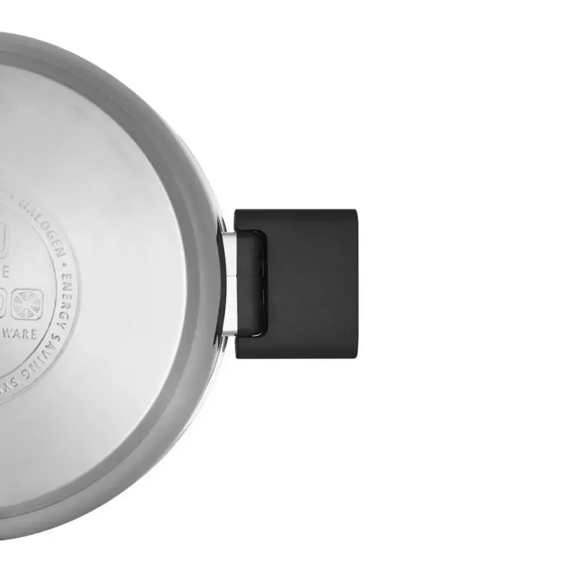 Resto Kitchenware Anser 3.2 L Round Black Stainless Steel