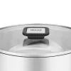 Resto Kitchenware Anser 3.2 L Round Black Stainless Steel