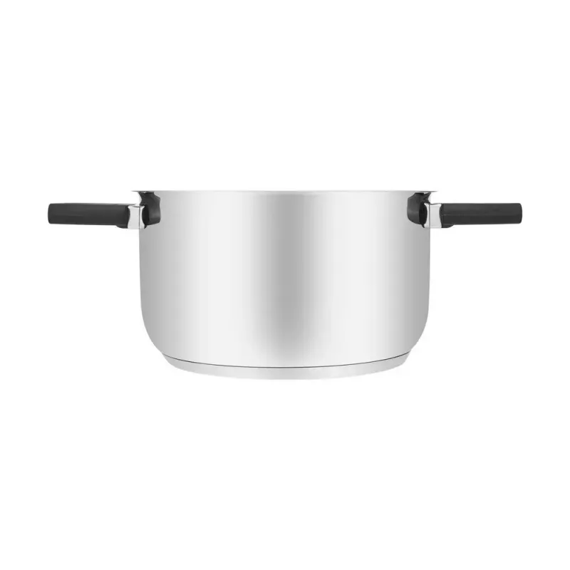 Resto Kitchenware Anser 3.2 L Round Black Stainless Steel