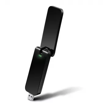 TP-Link AC1300 Wireless Dual Band USB WiFi Adapter, Wireless, USB, WLAN, Wi-Fi 5 (802.11ac), 867 Mbit/s, Black