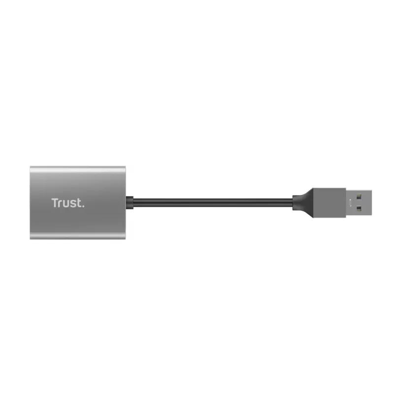 Trust Dalyx card reader USB 3.2 Gen 1 (3.1 Gen 1) Aluminium