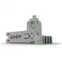 Port blocker Lindy USB Port Blocker Pack of 4 Colour Code Green