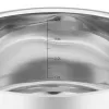 Resto Kitchenware Anser 4.4 L Round Black Stainless Steel