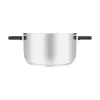 Resto Kitchenware Anser 4.4 L Round Black Stainless Steel
