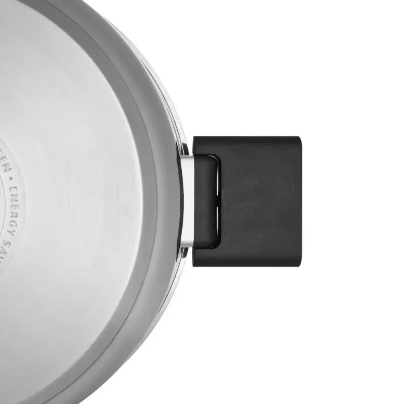 Resto Kitchenware Anser 4.4 L Round Black Stainless Steel