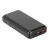 Portable Power Bank Rivacase VA2102 Lithium Polymer 20000 mAh, Quick Charge 3.0, 2×USB-A + 1×USB-C, 22.5 W, Black