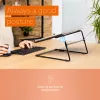 R-Go Tools Laptop stand R-Go Steel Office, suitable for 10-22 inches, black