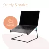R-Go Tools Laptop stand R-Go Steel Office, suitable for 10-22 inches, black