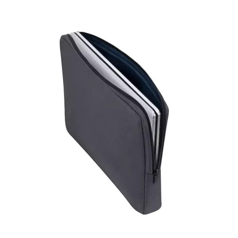 Sleeve case Rivacase 7707 for 43.9 cm (17.3 inch) laptops, polyester, 0.27 kg, black, with handle