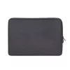 Sleeve case Rivacase 7707 for 43.9 cm (17.3 inch) laptops, polyester, 0.27 kg, black, with handle