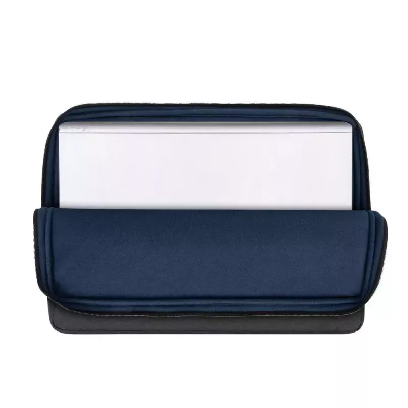Sleeve case Rivacase 7707 for 43.9 cm (17.3 inch) laptops, polyester, 0.27 kg, black, with handle